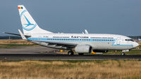 YR-BGG @ EDDF - line up for departure - by Friedrich Becker
