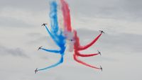 UNKNOWN @ EGSU - FAF Patrouille de France at The Duxford Air Show, Sept. 2013. - by Eric.Fishwick