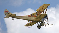 G-AWYI @ X1WP - 44. G-AWYI at The 28th. International Moth Rally at Woburn Abbey, Aug. 2013. - by Eric.Fishwick