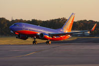 N795SW @ ORF - Southwest Airlines N795SW (FLT SWA1047) departing RWY 5 en route to Chicago Midway Int'l (KMDW). - by Dean Heald
