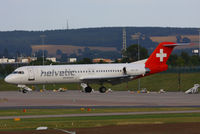 HB-JVF @ EGBB - Helvetic Airlines - by Chris Hall