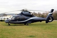 G-CGGD @ EGBC - Aerospatiale SA.365N2 Dauphin [6435] (Multiflight) Cheltenham Racecourse~G 16/03/2012 - by Ray Barber