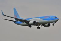G-FDZA @ EGHH - Resident on approach to 08 - by John Coates
