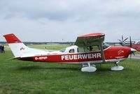 D-EFVP @ EDXN - Cessna 206H Stationair of the Lower Saxony fire brigade flying service (Feuerwehr-Flugdienst) at the Spottersday of the Nordholz Airday 2013 celebrationg 100 Years of German Naval Aviation at Nordholz Naval Aviation Base - by Ingo Warnecke