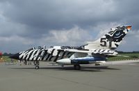 46 57 @ EDXN - Panavia Tornado ECR of Luftwaffe (German Air Force) in 'Arctic Tiger' special colours at the Spottersday of the Nordholz Airday 2013 celebrationg 100 Years of German Naval Aviation at Nordholz Naval Aviation Base - by Ingo Warnecke