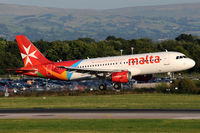 9H-AEN @ EGCC - Air Malta - by Martin Nimmervoll