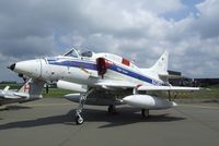 N434FS @ EDXN - Douglas A-4N Skyhawk of Flight Systems at the Spottersday of the Nordholz Airday 2013 celebrationg 100 Years of German Naval Aviation at Nordholz Naval Aviation Base - by Ingo Warnecke