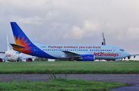 G-GDFK @ EGSH - Parked at Norwich. - by Graham Reeve
