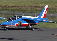 E163 @ LFBT - Parked at the General Aviation area with additional '60th anniversary' patch... - by Shunn311