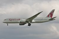 A7-BCL @ EGLL - Finals to 27L - by John Coates