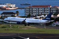 N304JB @ SXM - At famous Maho Beach - by Wolfgang Zilske