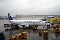 SX-BKB @ LOWW - Olympic International Airlines Boeing B737 docked at Vienna Schwechat International Airport - by miro susta