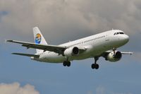 YL-LCH @ EGKK - T Cook ops on approach to 08R - by John Coates