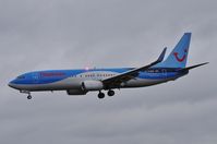 G-TAWM @ EGSH - About to land on runway 27. - by Graham Reeve
