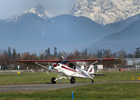 C-GRLC @ CYNJ - A comment from the owner...

 The Cub is brand new and just got it into the sky in May.  It took 7 years to complete, every part is new only thing that isn't is the Data plate and log books, these items  show the Cub as a1954 (really its a 2013).  - by Guy Pambrun