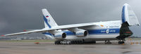 RA-82043 @ AFW - At Alliance Airport - Fort Worth, TX - by Zane Adams
