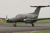 111 @ LFOA - Embraer EMB-121AN Xingu, Taxiing after display flight, Avord Air Base 702 (LFOA) open day 2012 - by Yves-Q