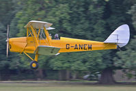 G-ANEM @ X1WP - De Havilland DH-82A Tiger Moth II  at The De Havilland Moth Club's 28th International Moth Rally at Woburn Abbey. August 2013. - by Malcolm Clarke