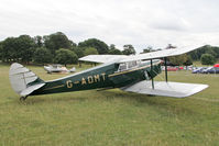 G-ADMT @ X1WP - De Havilland DH-87B Hornet Moth at The De Havilland Moth Club's 28th International Moth Rally at Woburn Abbey. August 2013. - by Malcolm Clarke