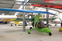 UNKNOWN @ LFFG - ARB Creation Shaman 2 in main ULM hangar - by Andrew Todd