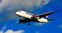 YU-APE @ EGLL - Air Serbia, (YU-APE) 2007 Airbus A319-132, c/n 3252, on approach to land on 27L Heathrow. © PhilRHamar - by Phil R Hamar