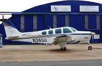 N36SU @ EGHH - Just resprayed - by John Coates