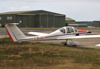 G-BLUV @ EGHH - Visitor at BHL - by John Coates