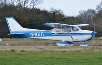 G-BKII @ EGSV - Just landed. - by Graham Reeve