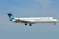 N802WA @ KMIA - World Atlantic MD80 on finals - by FerryPNL