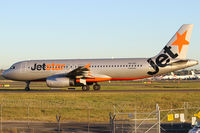 VH-VGY @ YSSY - taxi to 34R - by Bill Mallinson