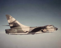 UNKNOWN @ VTUN - EB-66E enroute during ECM mission SEA - by Ronald Barker