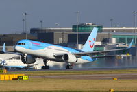 G-BYAY @ EGCC - Thomson - by Chris Hall
