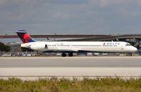 N911DE @ KFLL - Delta MD88 lining-up - by FerryPNL