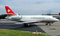 HB-IBH @ LSGG - Dassault Falcon 2000 [42] Geneva~HB 23/07/2004 - by Ray Barber