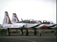 UNKNOWN @ KHMN - Taxi T-Birds flying T-38As at Holloman - by Ronald Barker