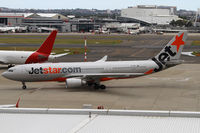 VH-EBF @ YSSY - taxiing to gate - by Bill Mallinson