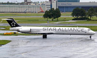 OY-KHP @ EHAM - McDonnell-Douglas DC-9-81 [53007] (SAS Scandinavian Airlines) Amsterdam-Schiphol~PH 10/08/2006 - by Ray Barber