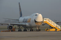 N476MC @ LOWG - Atlas Air (for Etihad Cargo) B.747-400F from Abu Dhabi @GRZ - by Stefan Mager