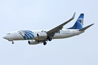 SU-GDB @ EGCC - 2009 Boeing 737-866, c/n: 35567 of Egyptair - by Terry Fletcher