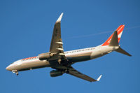 OE-LNQ @ EGLL - Boeing 737-8Z9 [30421] (Lauda Air) Home~G 04/01/2010 On approach 27R. - by Ray Barber