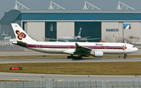 HS-TEG @ VHHH - Thai Airways Internatonal - by Wong C Lam