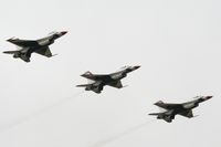 UNKNOWN @ FFD - Thunderbirds practice at Royal International Air Tattoo 2007 - by Steve Staunton