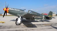 N551E @ YIP - P-51B Old Crow - by Florida Metal