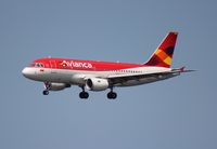 N557AV @ MIA - Avianca A319 - by Florida Metal