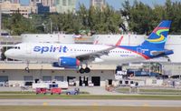 N620NK @ FLL - Spirit A320 - by Florida Metal