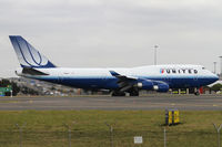 N105UA @ YSSY - taxiing from 34L - by Bill Mallinson
