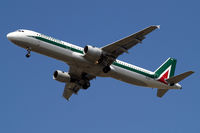 EI-IXU @ EGLL - Airbus A321-112 [0434] (Alitalia) Home~G  31/07/2011. On approach 27R. - by Ray Barber