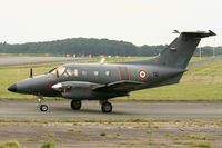 076 @ LFOA - Embraer EMB-121AA Xingu, Taxiing before take off,  Avord Air Base 702 (LFOA)  Open day in june 2012 - by Yves-Q