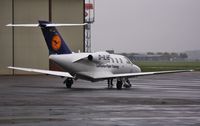 D-ILHE @ EGHH - At Signatures in the rain - by John Coates