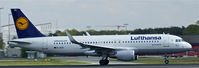D-AIZR @ EDDF - Lufthansa, see here this A320 fiited out with the new sharkletts departing on RWY 18 at Frankfurt Rhein/Main Int'l(EDDF) - by A. Gendorf